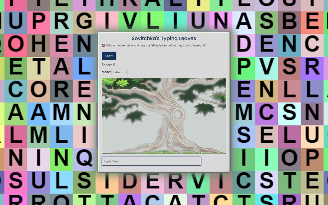 Sovitchka’s Typing Leaves