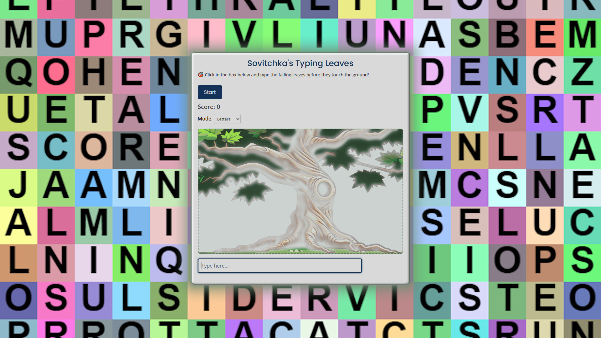Type For Fun Sovitchka's Quick Typing Feathers - Fun French Typing Game